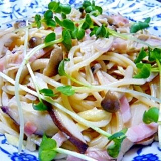 きのこノコノコ和風パスタ（＾◇＾）